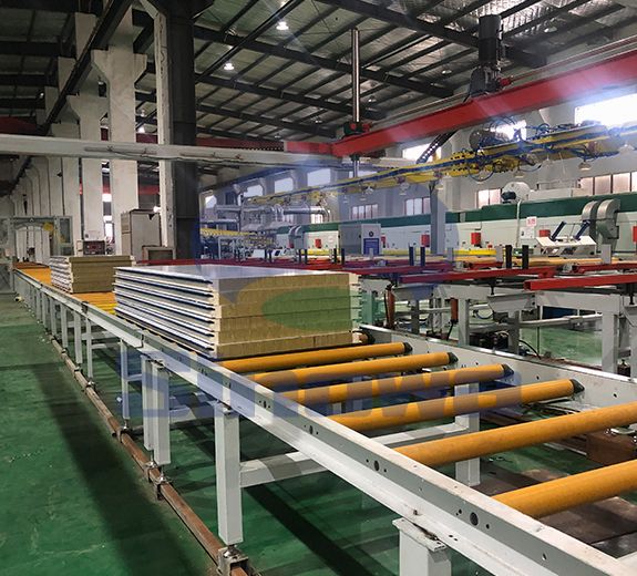 Rockwool Sandwich Panel Production Line,Sinowa