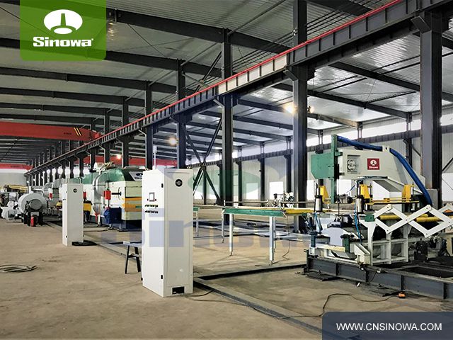 pu sandwich panel production line machine