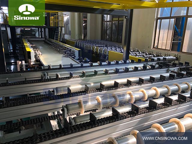 polyurethane sandwich panel production line